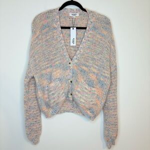 BB DAKOTA Steve Madden Multicolor Women's Knit Sweater Size Large NWT